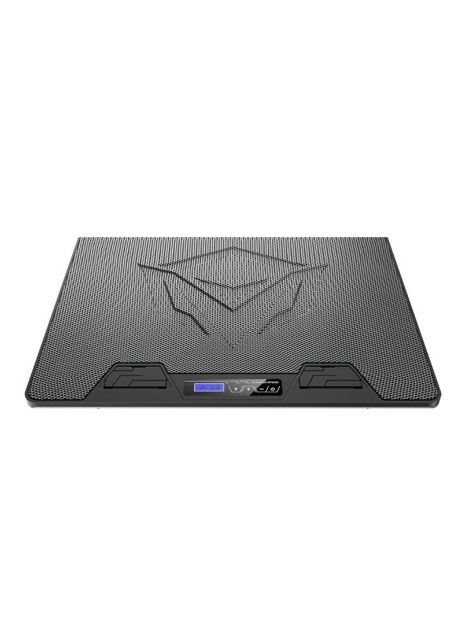 Meetion USB Wired Gaming Cooling Pad CP5050 – Big Fan with RGB, Adjustable Inclination, 400×288×36mm - Image 2